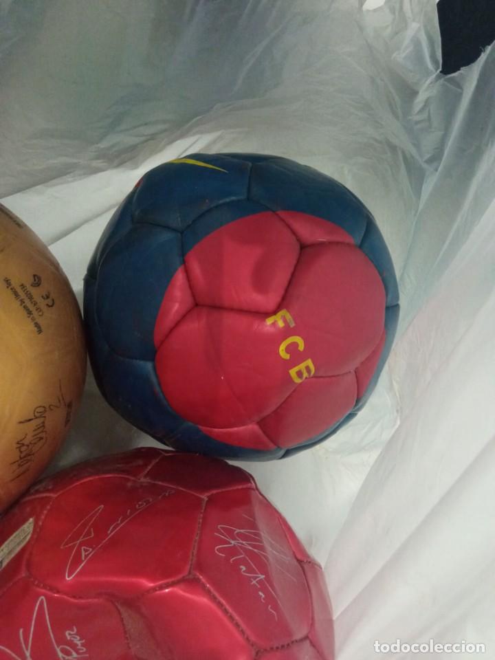 Coleccionismo deportivo: 4 BALONES USADOS - Foto 3