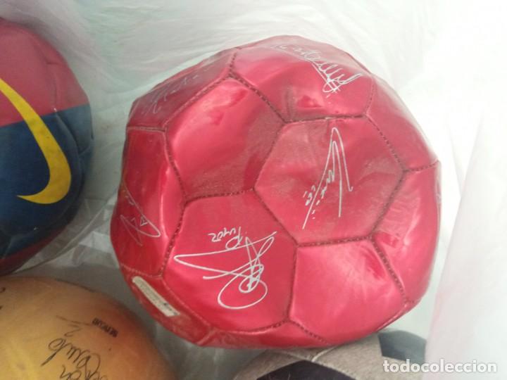 Coleccionismo deportivo: 4 BALONES USADOS - Foto 5