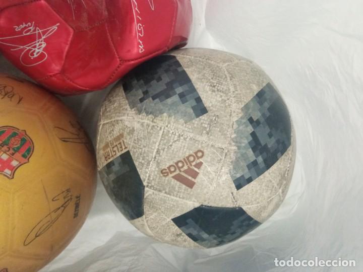 Coleccionismo deportivo: 4 BALONES USADOS - Foto 6
