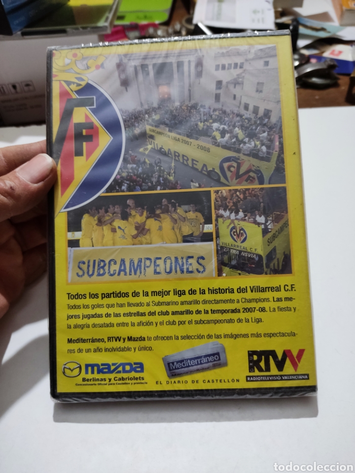 Coleccionismo deportivo: DVD Villarreal CF subcampe&oacute;n 2007-08 - Foto 2