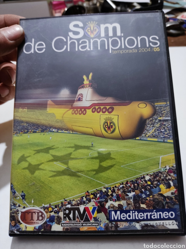 Coleccionismo deportivo: DVD som de Champions Villarreal CF - Foto 1