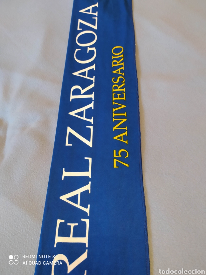 Coleccionismo deportivo: Bufanda Pe&ntilde;a Real Zaragoza - Foto 4