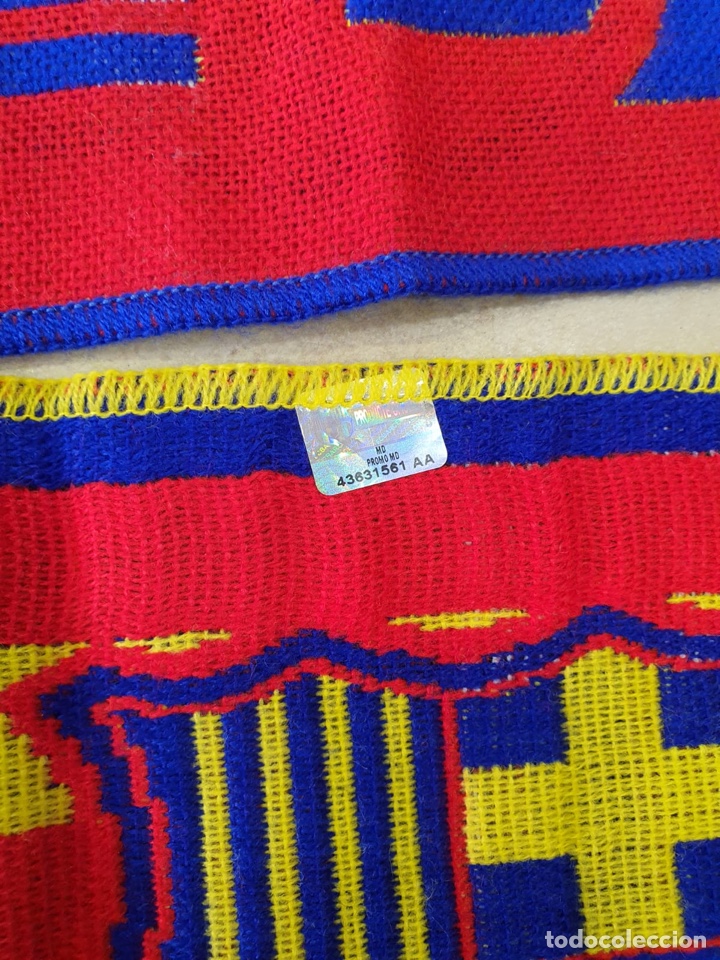Coleccionismo deportivo: Lote de 2 bufandas finales de copa - Foto 3