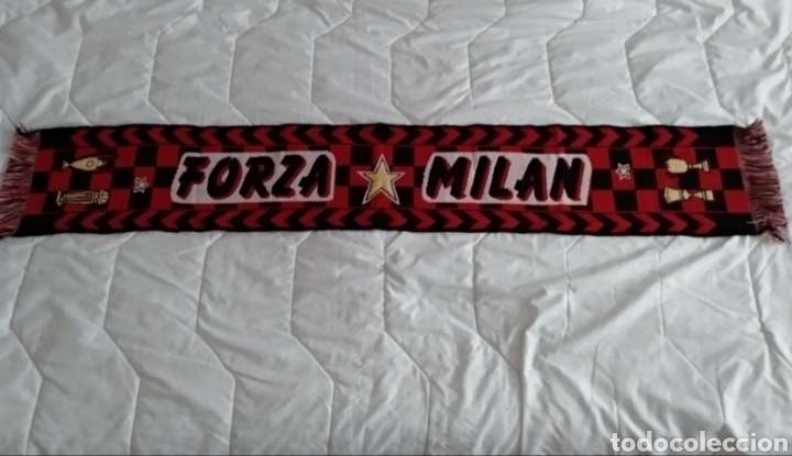 Coleccionismo deportivo: Bufanda del AC Milan - Foto 1