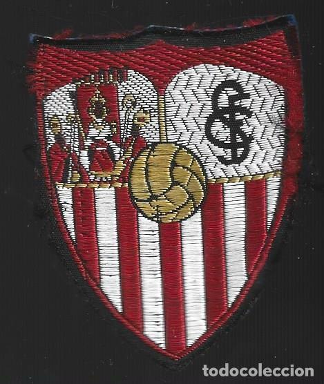 Coleccionismo deportivo: 1 PARCHE ANTIGUO ESCUDO SEVILLA - Foto 1