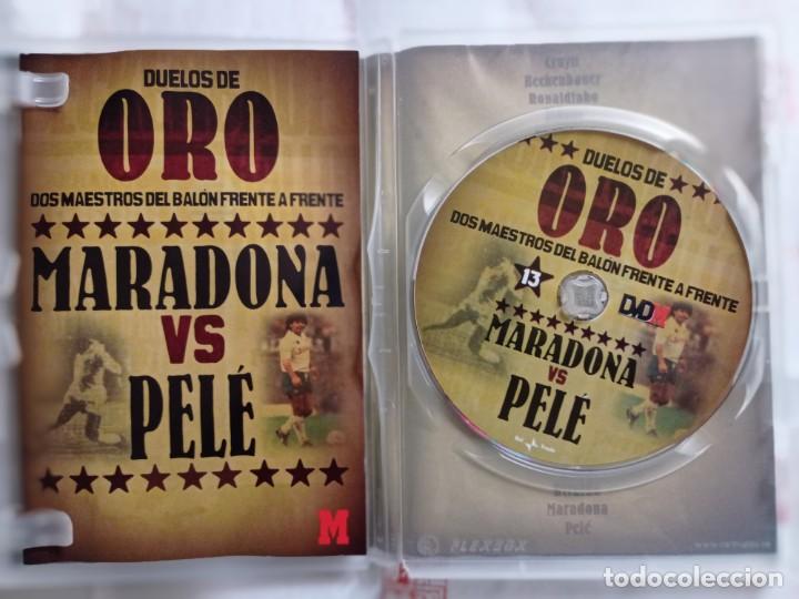 Coleccionismo deportivo: DVD Maradona vs Pel&eacute; Marca - Foto 3