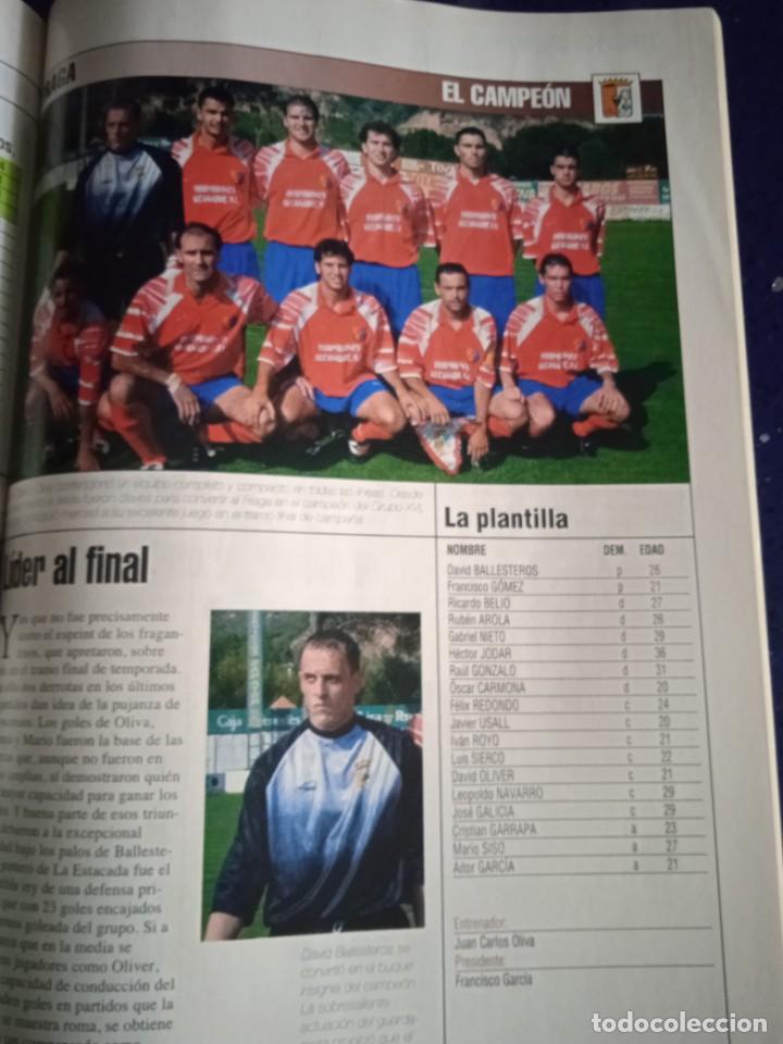 Collectionnisme sportif: Recorte Don Bal&oacute;n 2001-02, foto y plantilla del Fraga