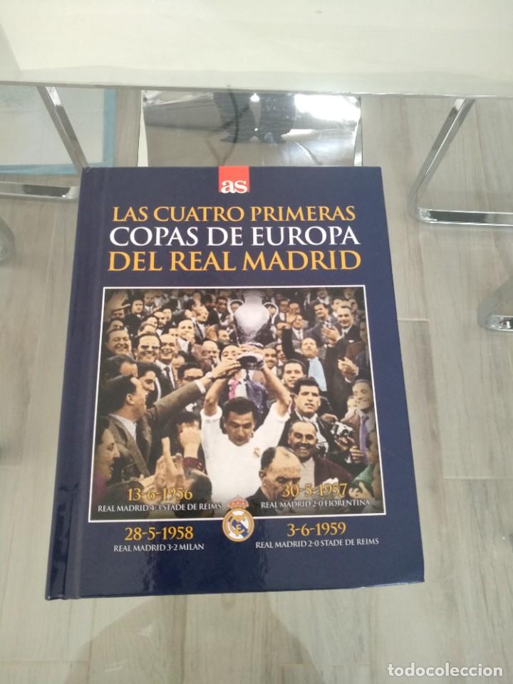 Coleccionismo deportivo: CD del Real Madrid las 4 primeras Copas de Europa - Foto 1