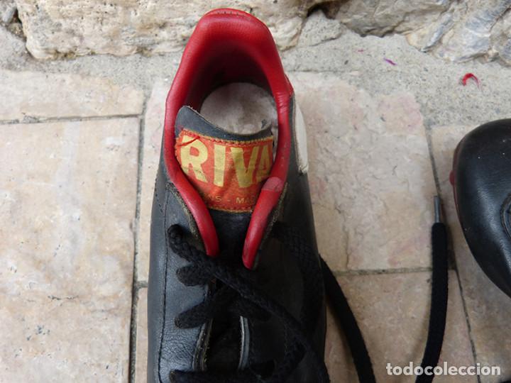 Coleccionismo deportivo: Botas de f&uacute;tbol infantiles Rivat - Foto 6