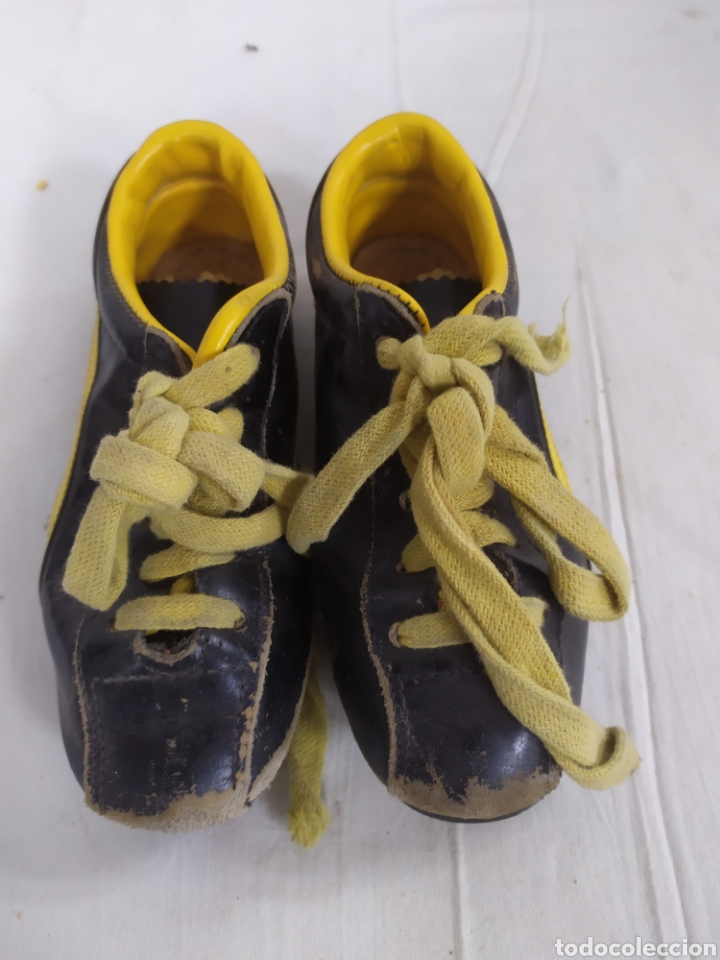 Collezionismo sportivo: Botas de tacos ni&ntilde;o a&ntilde;os 80