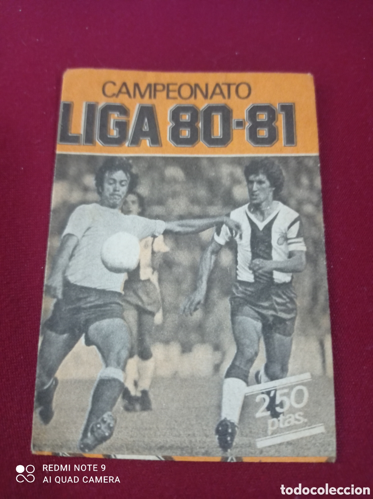 Coleccionismo deportivo: Sobre vac&iacute;o 80-81ediciones este - Foto 1