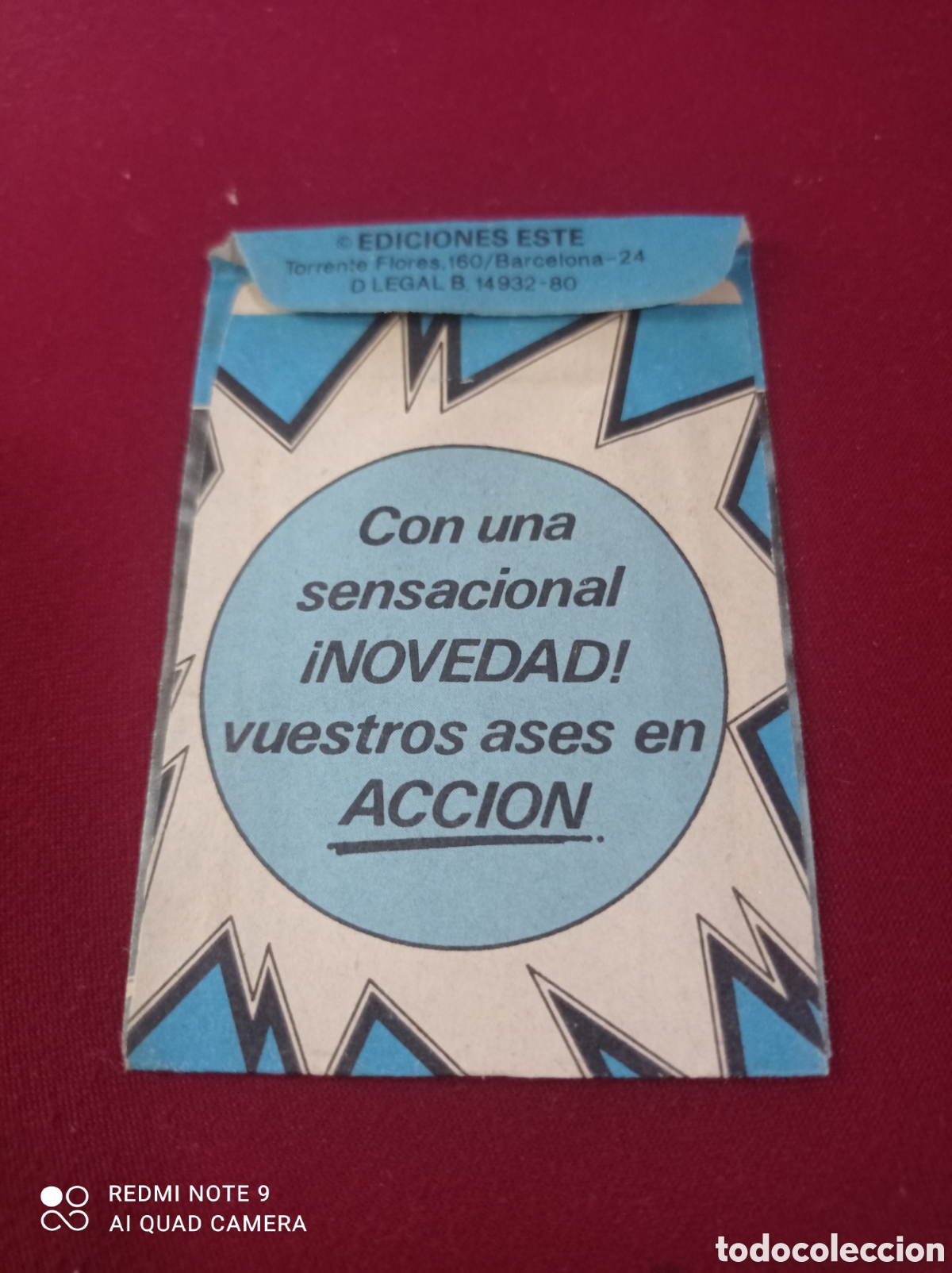 Coleccionismo deportivo: Sobre vac&iacute;o este 80-81 ediciones este - Foto 2