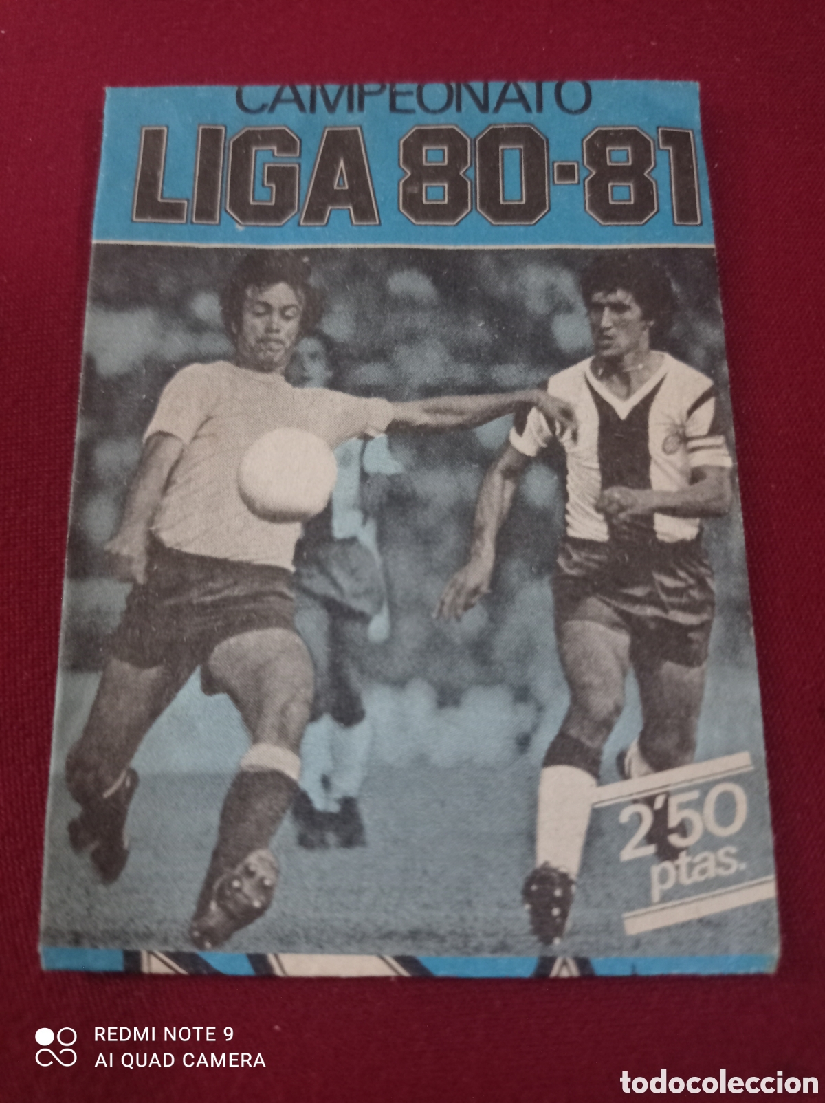 Coleccionismo deportivo: Sobre vac&iacute;o este 80-81 ediciones este - Foto 1
