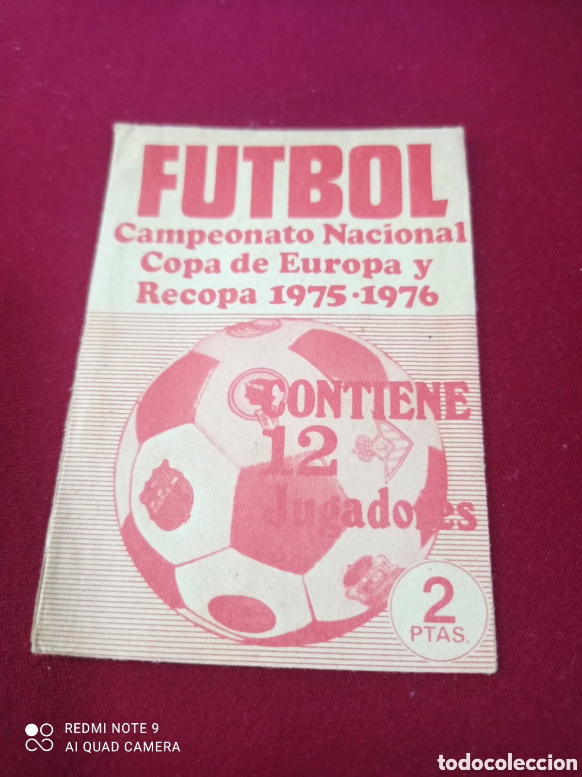 Coleccionismo deportivo: Sobre vac&iacute;o ediciones Ruiz romero 75-76 - Foto 1
