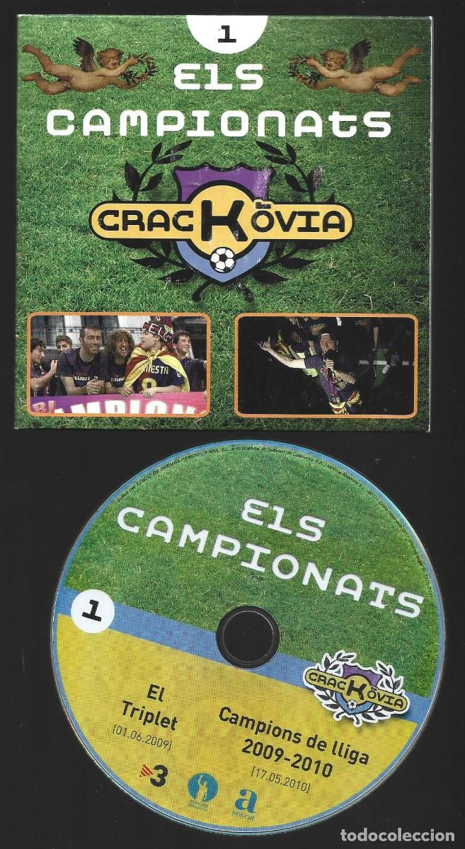 Coleccionismo deportivo: 2 CD PARTIDOS DE FUTBOL BARCA 2009-2010 - Foto 1