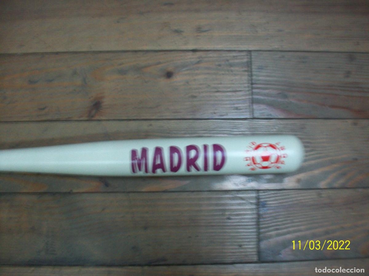 Coleccionismo deportivo: BATE DE BASEBALL MADRID SPORT - Foto 2