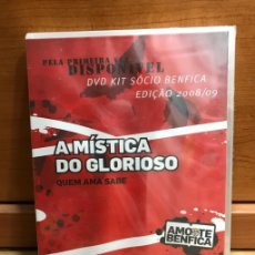 Coleccionismo deportivo: RARE BENFICA - DVD KIT SUPPORTER A MÍSTICA DO GLORIOSO. Lote 379343594