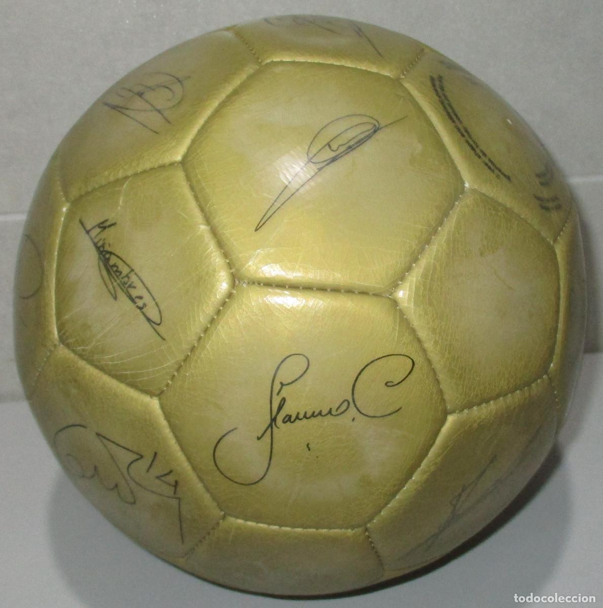 balón fútbol real madrid, con firmas serigrafia - Compra venta en  todocoleccion