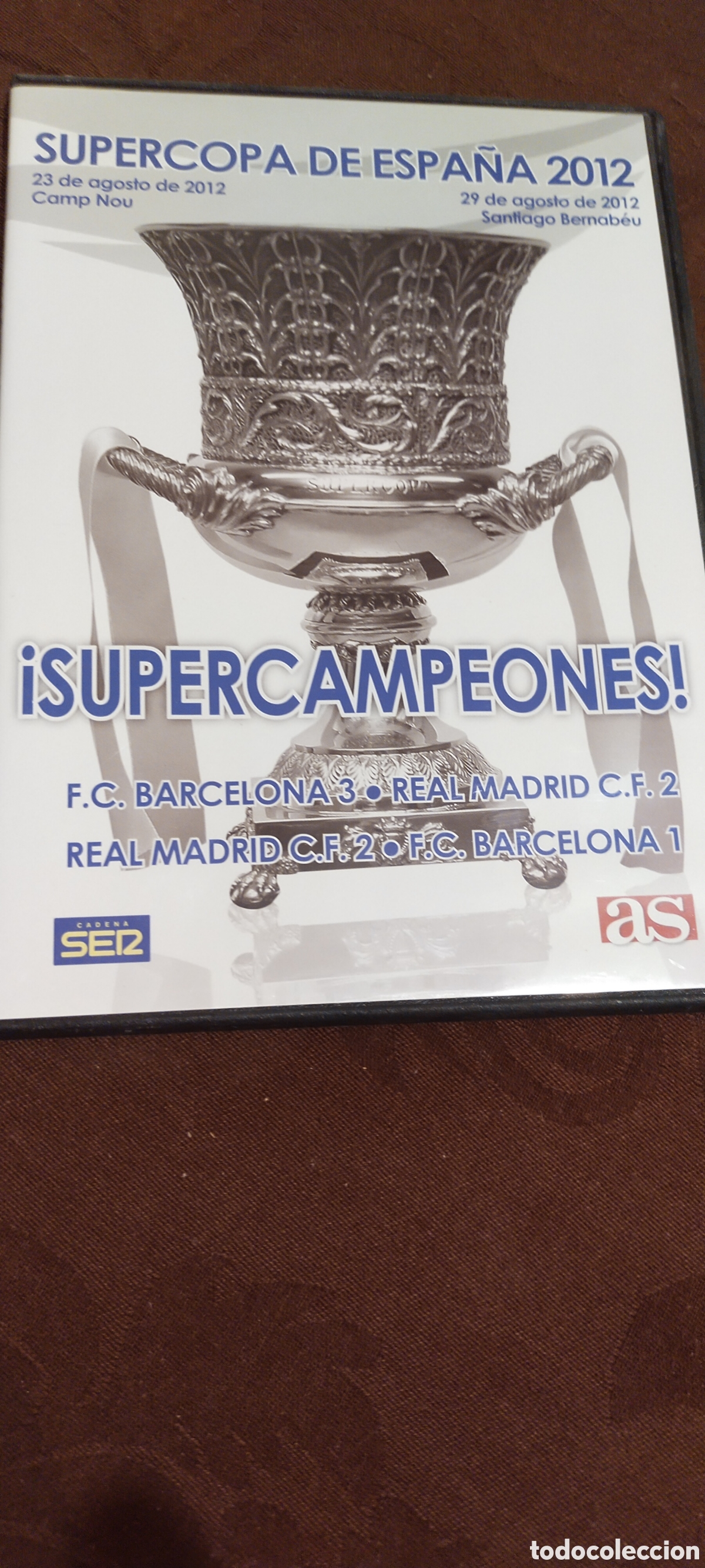 Coleccionismo deportivo: Supercopa 2012 real Madrid - Foto 1