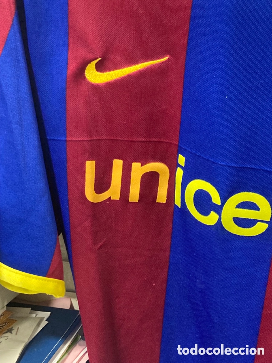 Coleccionismo deportivo: Camiseta de ni&ntilde;o del Barcelona - Foto 3