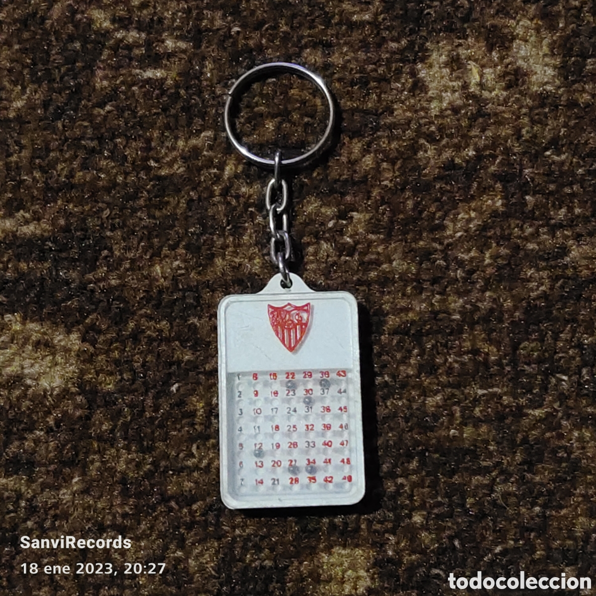 Coleccionismo deportivo: LLAVERO SEVILLA FC - Foto 1