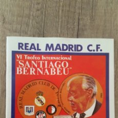 Coleccionismo deportivo: PROGRAMA REAL MADRID C.F. 1984 BERNABÉU