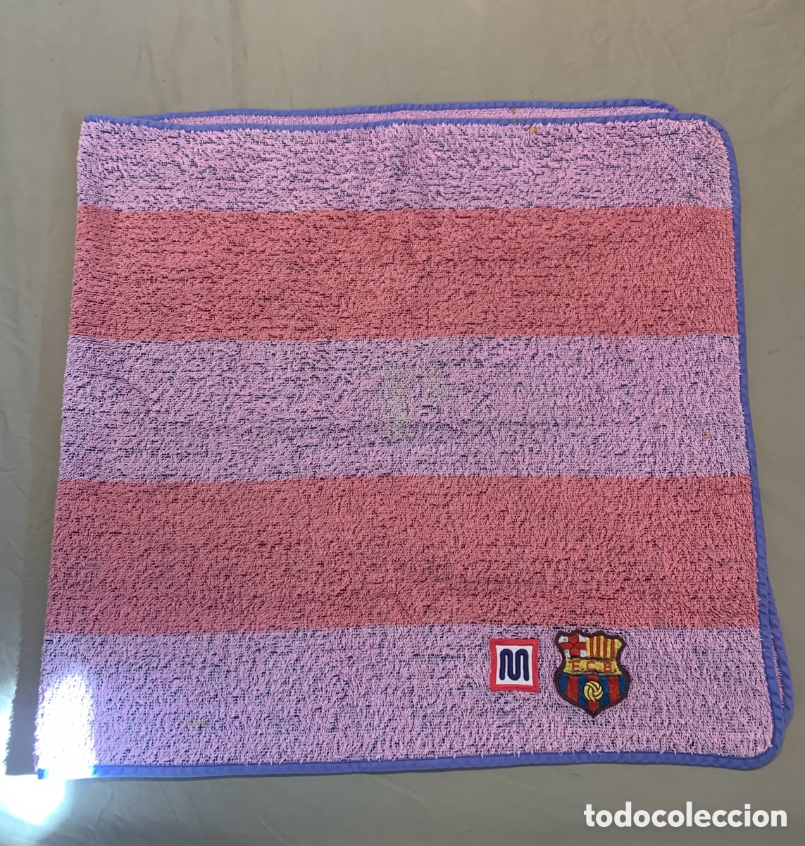Coleccionismo deportivo: Toalla meyba fcb - Foto 1