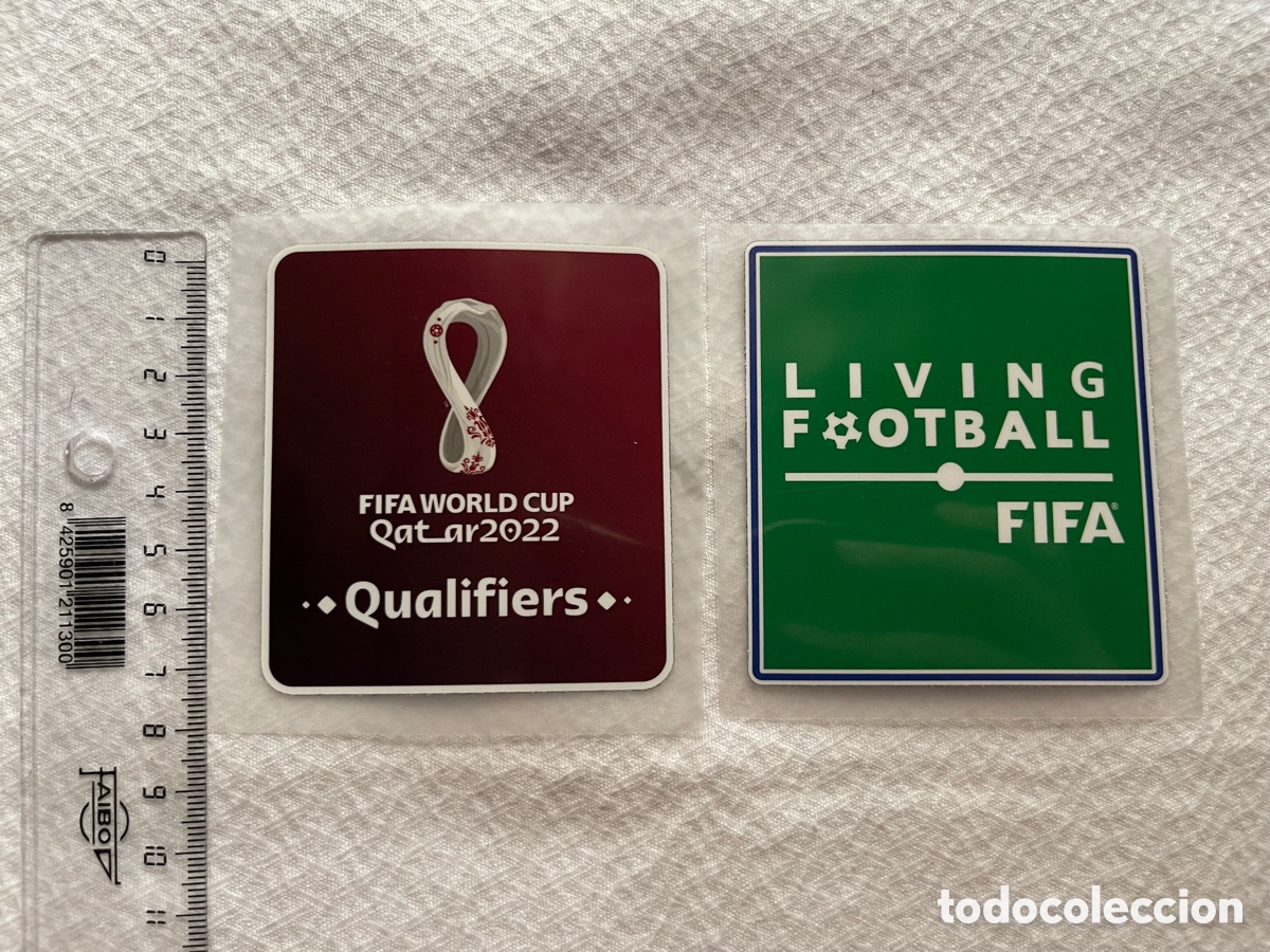 Collectionnisme sportif: Parches clasificatorios mundial 2022 Qatar world cup Serigrafia camiseta