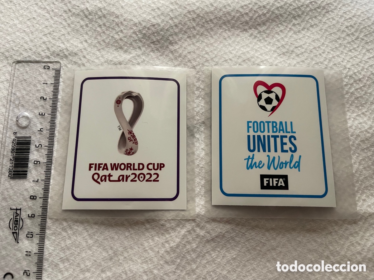 Collectionnisme sportif: Parches mundial de Qatar 2022 camiseta world cup