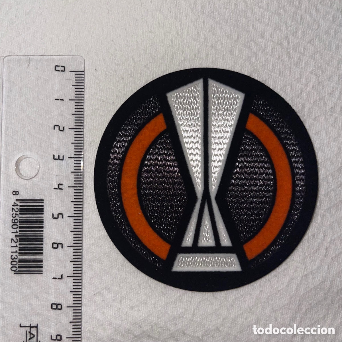 Collezionismo sportivo: Parche Uefa Europa League 2021 a 2023 camiseta Serigrafia