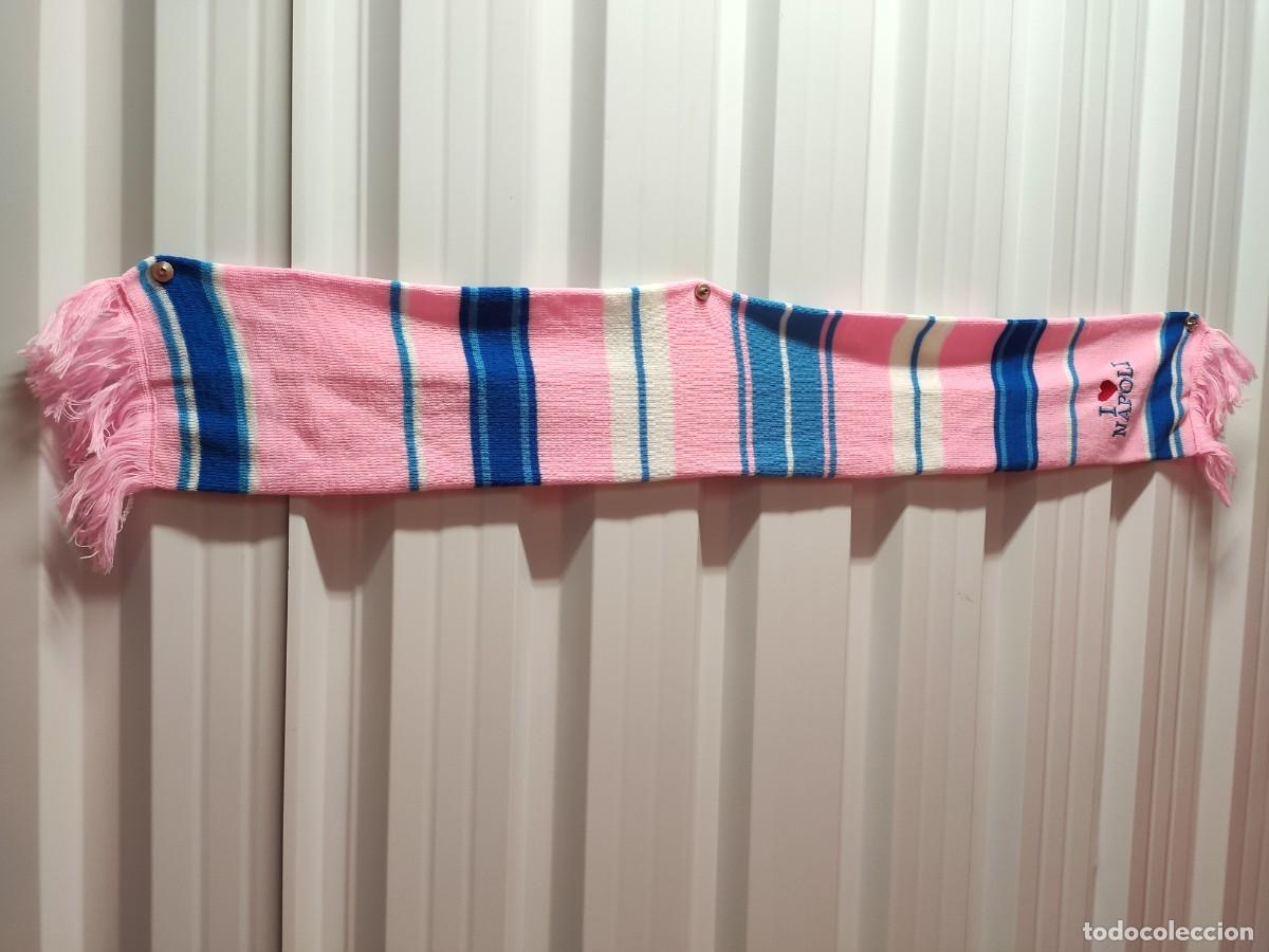 Coleccionismo deportivo: Bufanda N&aacute;poles Napoli Naples Scarf - Foto 2