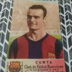 Coleccionismo deportivo: CUERTA- C.F.BARCELONA- BODAS DE ORO- CROMO POSTAL- AÑO 1949- 14X9 CM. Lote 401369909