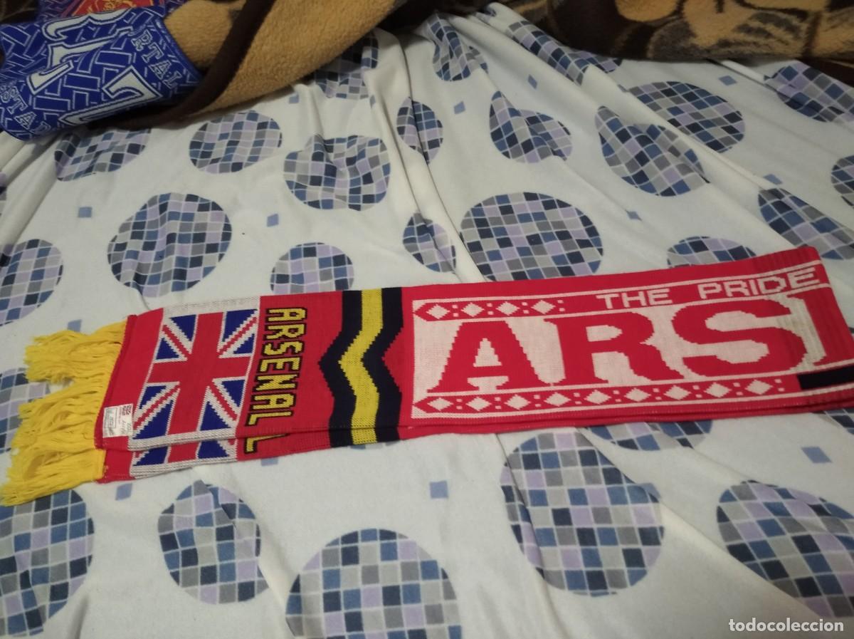 Coleccionismo deportivo: BUFANDA ARSENAL - Foto 1