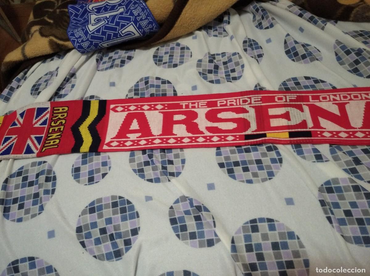 Coleccionismo deportivo: BUFANDA ARSENAL - Foto 3