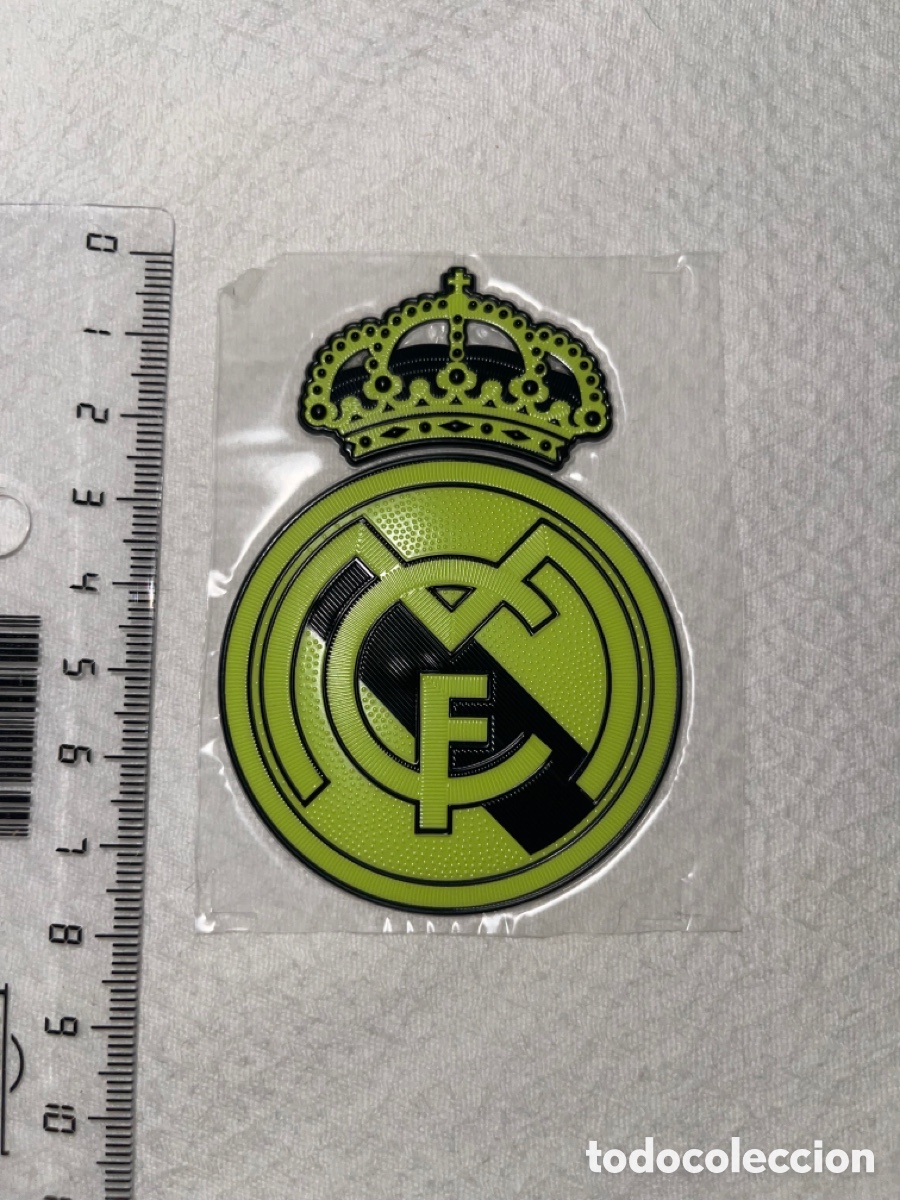Collectionnisme sportif: Parche Escudo camiseta Real Madrid Portero Gk serigrafia liga copa del rey champions league europa