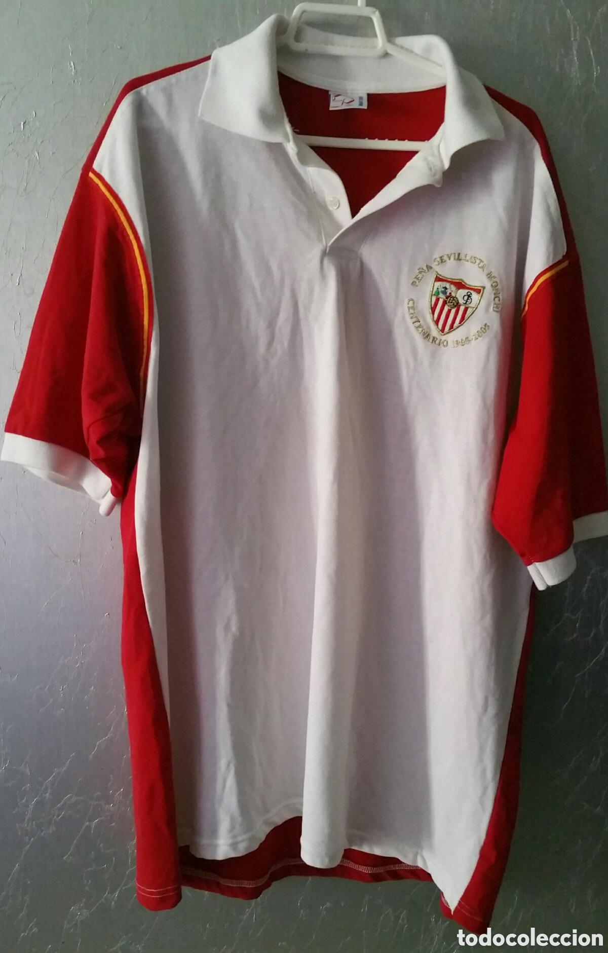Collectionnisme sportif: Polo pe&ntilde;a sevillista monchi , centenario 1905-2005.