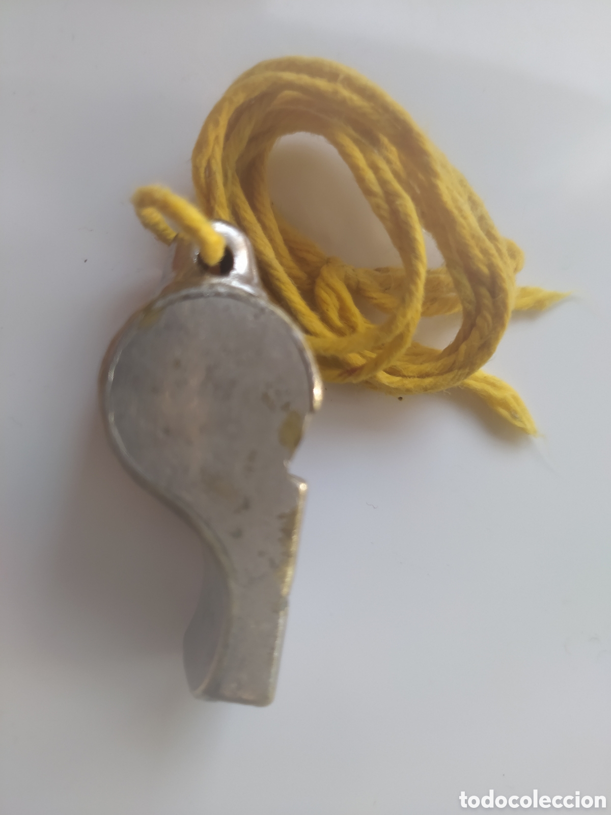 Coleccionismo deportivo: Silbato oficial de &aacute;rbitro marca ACME Thunderer - Foto 3
