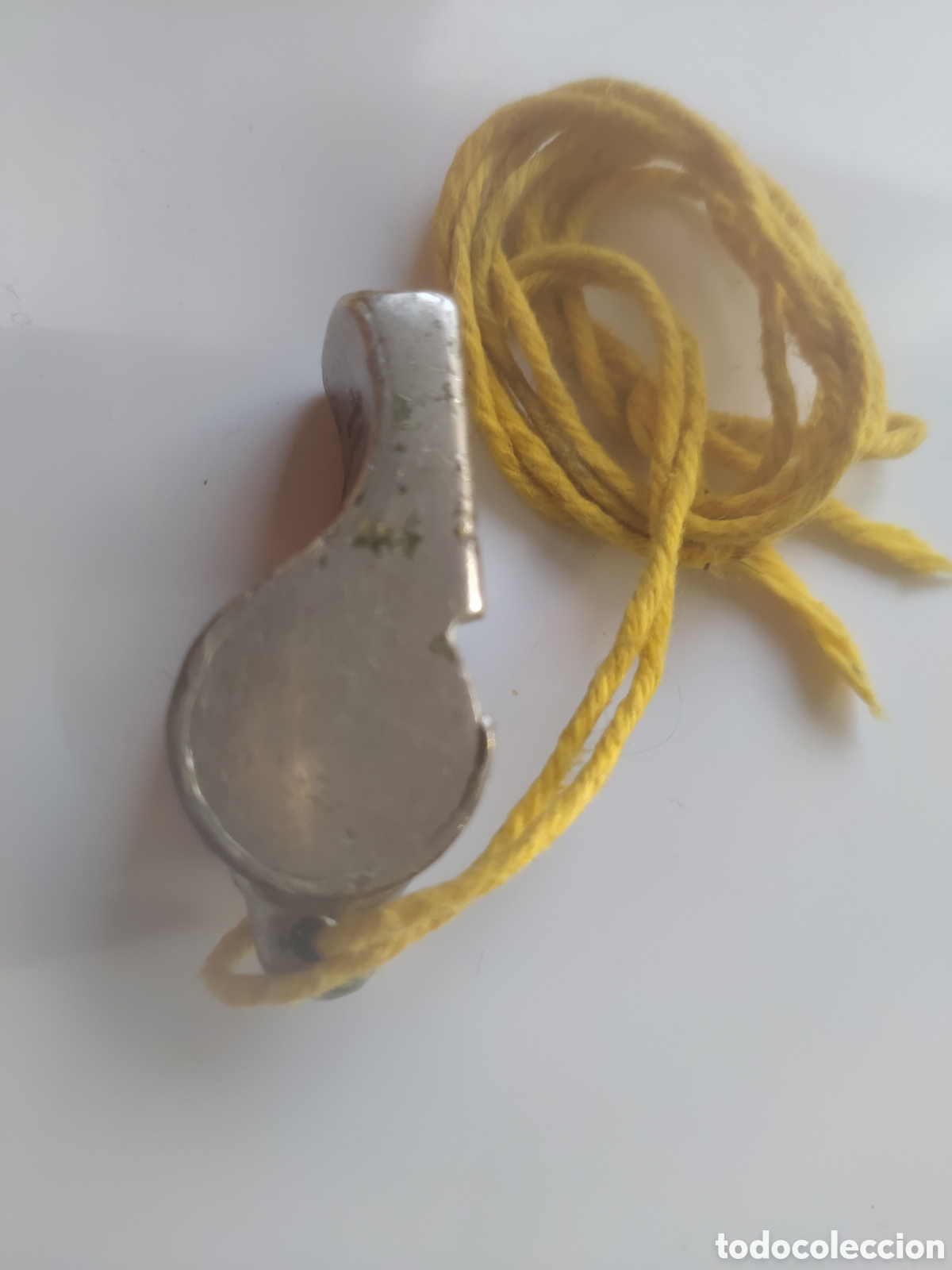 Coleccionismo deportivo: Silbato oficial de &aacute;rbitro marca ACME Thunderer - Foto 4