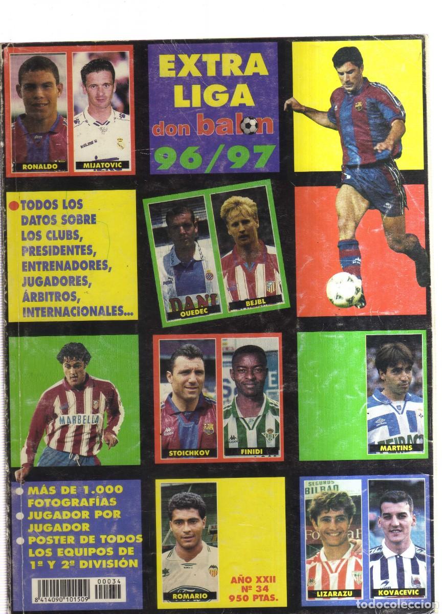 Coleccionismo deportivo: DON BALON EXTRA LIGA 96-97 - Foto 1