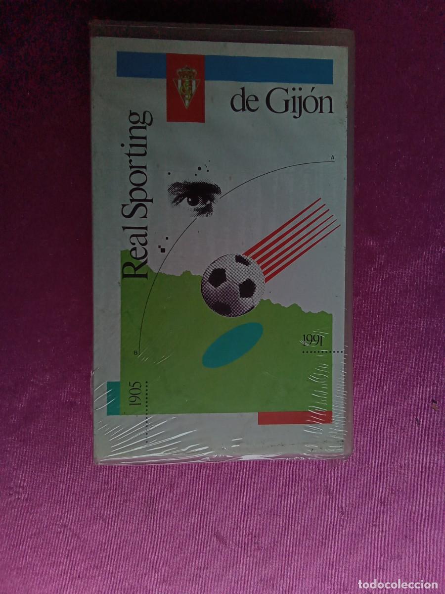 Coleccionismo deportivo: REAL SPORTING DE GIJON 1905 1991 VIDEO VHS P6 2
