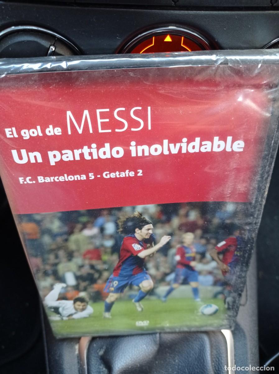 Coleccionismo deportivo: El gol de Messi. Un partido inolvidable. DVD. Nuevo precintado