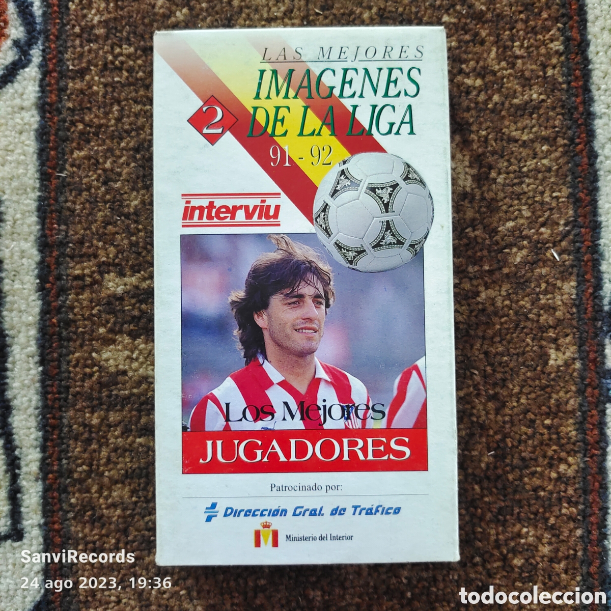 Sports collectibles: VHS, LAS MEJORES IM&Aacute;GENES DE LA LIGA 91-92 N&deg; 2: LOS MEJORES JUGADORES