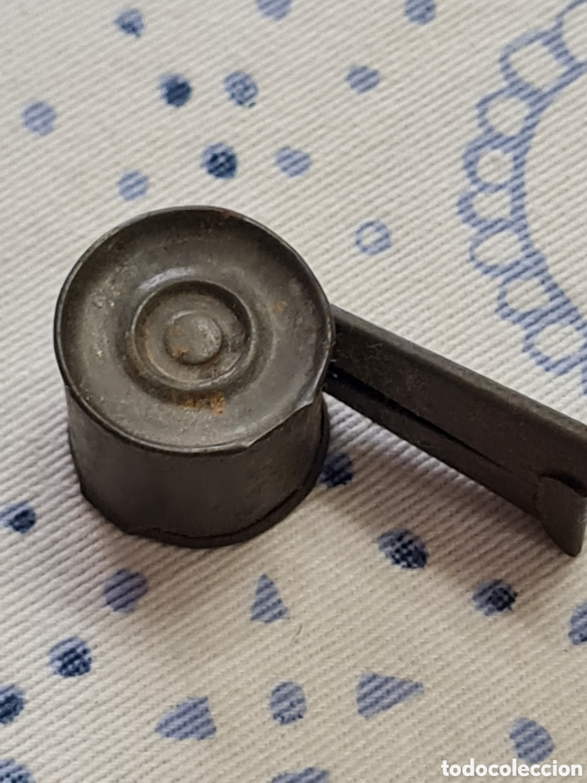 Coleccionismo deportivo: Antiguo silbato de hojalata - Foto 2