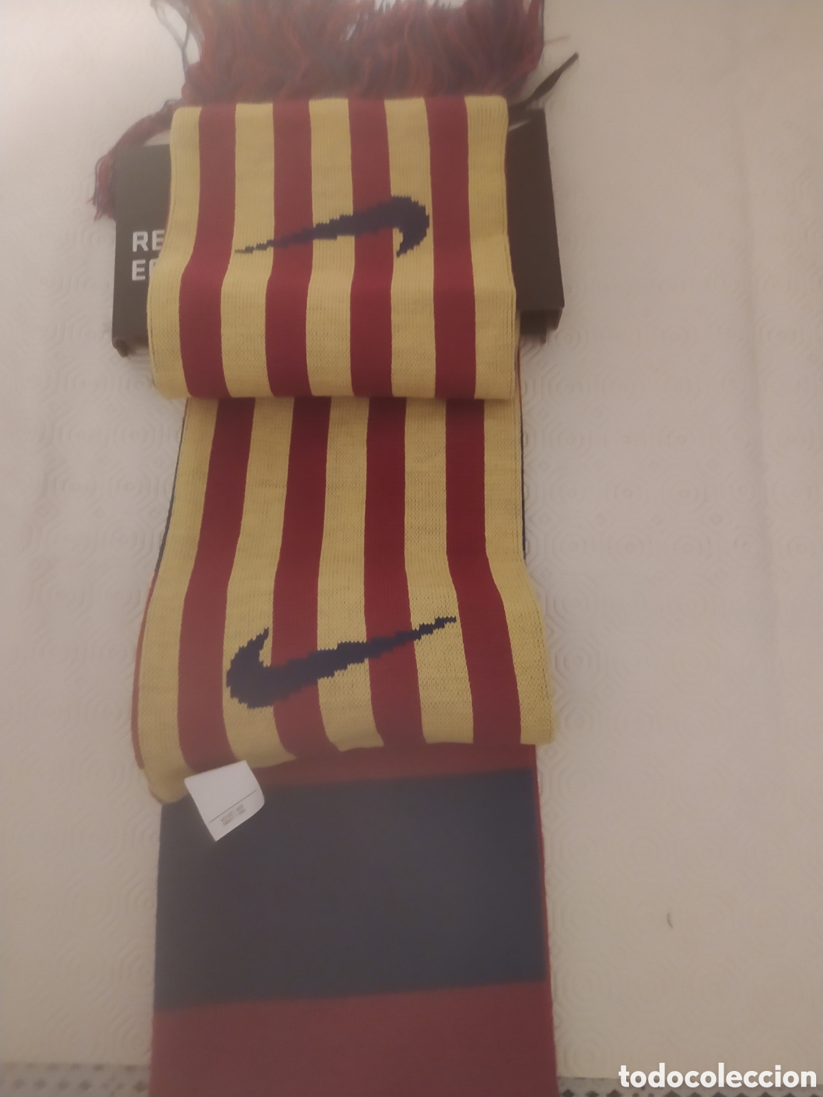 Coleccionismo deportivo: Bufanda del Bar&ccedil;a - Foto 5