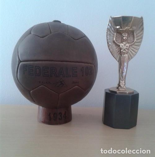 Collectionnisme sportif: Balon Pelota Mundial Italia 1934. Modelo Federale