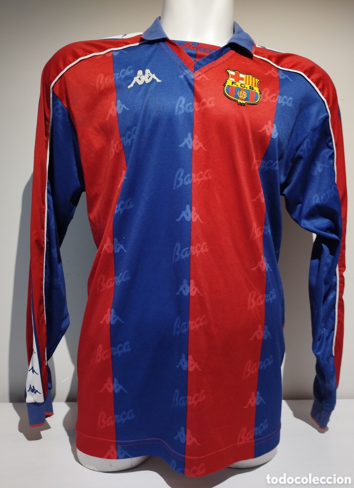 equipación futbol club barcelona niño años 80 c - Compra venta en  todocoleccion