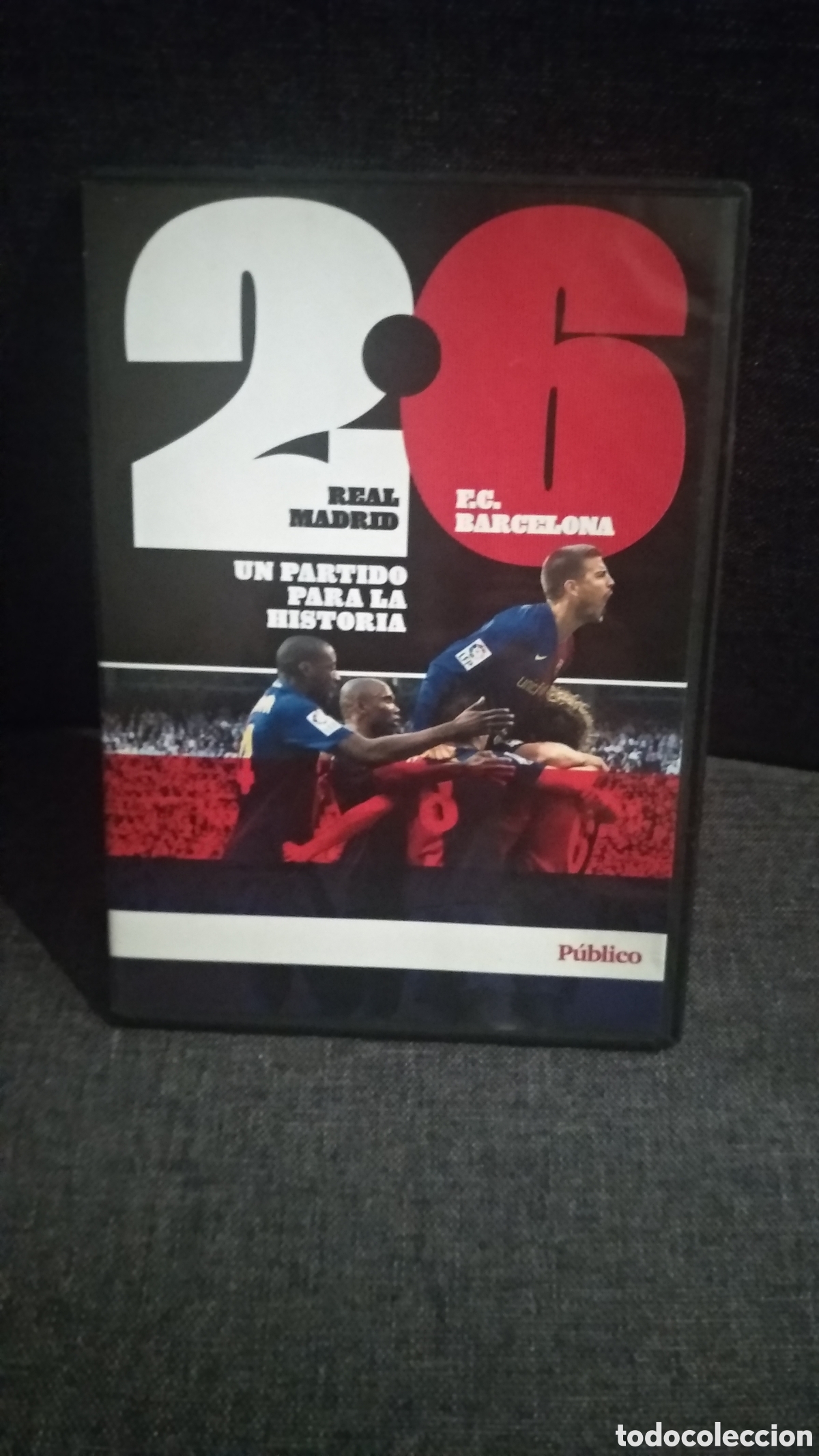 Coleccionismo deportivo: Dvd partido Real Madrid - Barcelona