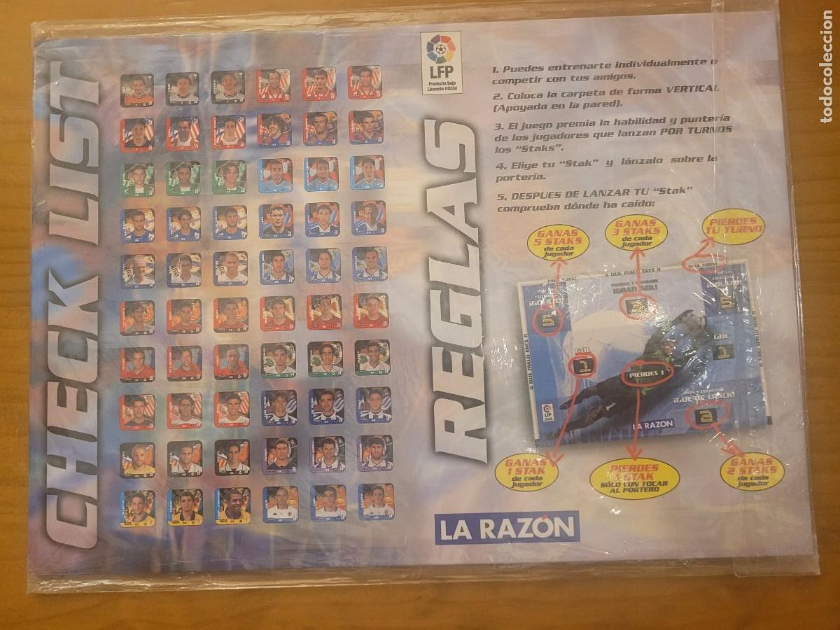 Coleccionismo deportivo: STAKS LIGA 2003/2004, &rdquo;STAK&rdquo; . ED. LA RAZ&Oacute;N. - Foto 2