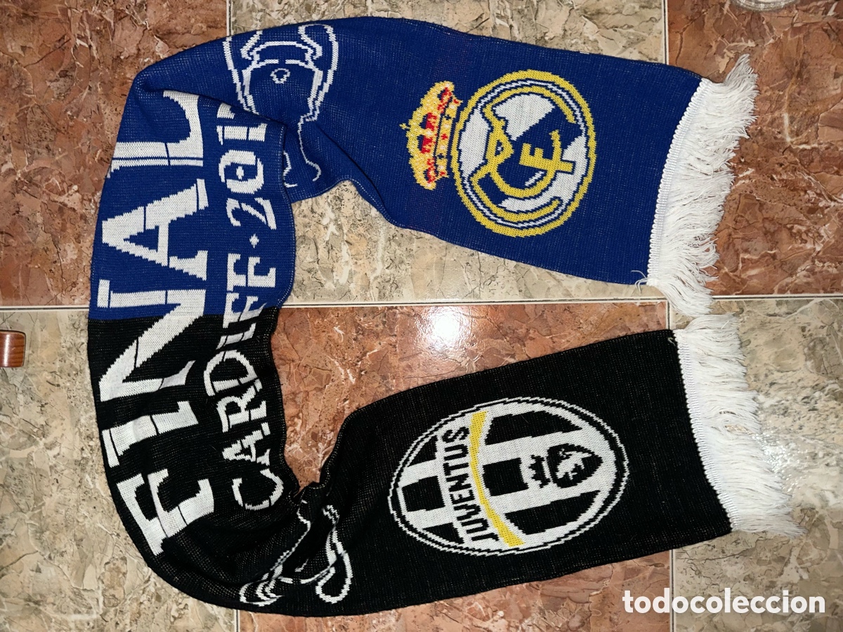 cardiff real madrid champions scarf football fu - Compra venta en  todocoleccion