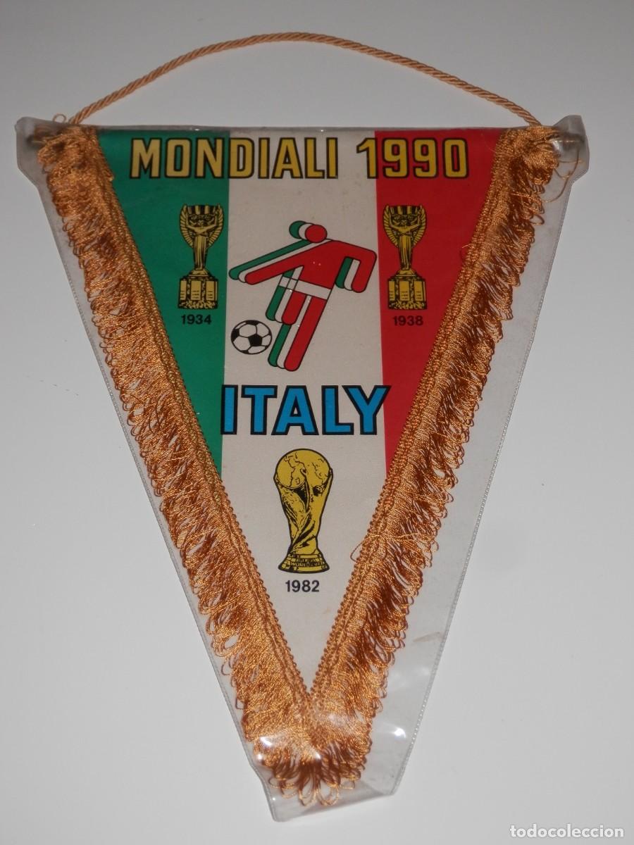 Collectionnisme sportif: BANDERIN DEL CAMPEONATO DEL MUNDO DE FUTBOL DE ITALIA 1990